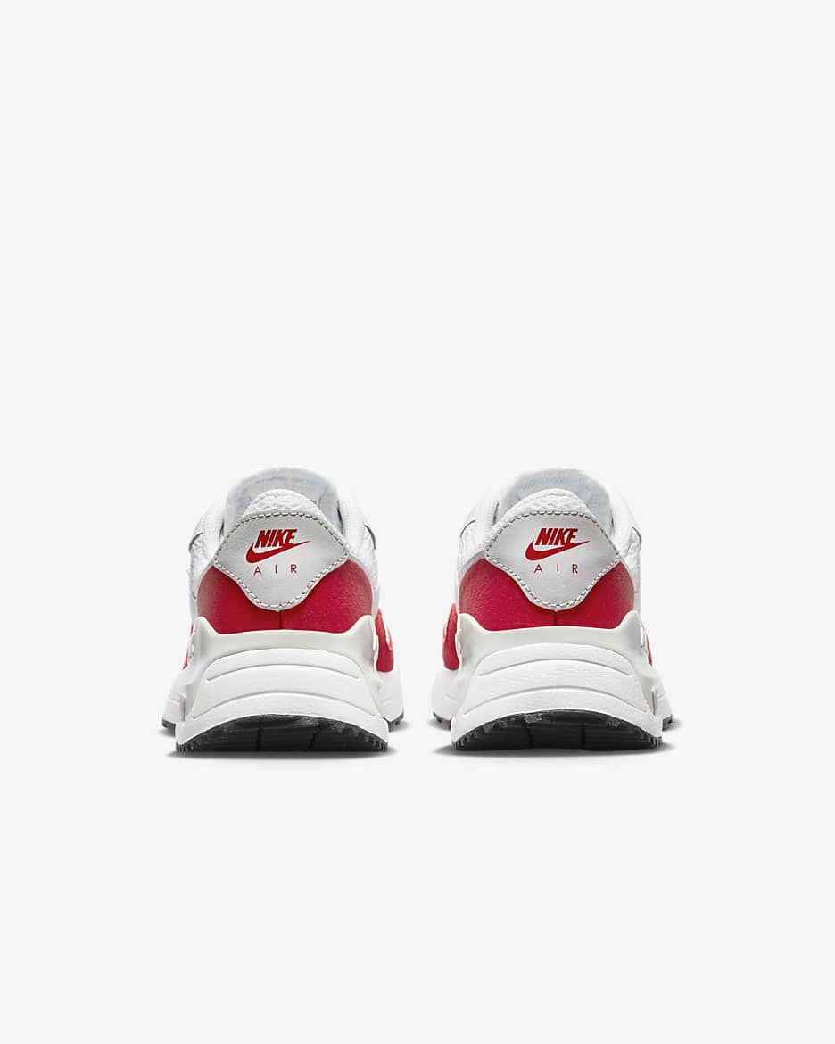 Nike air max red kids best sale